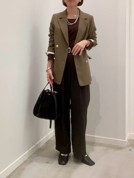 ishiさん（レディース・154cm）の秋コーディネート