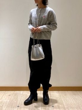 ishiさん（レディース・154cm）の冬コーディネート