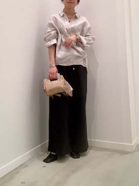 「カシュクール」｜ishiさん（レディース・154cm）の春コーディネート