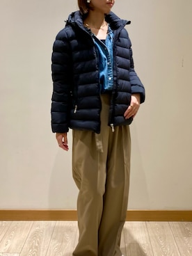 「Pyrenex（ピレネックス）のアイテム」を使った、ishiさん（レディース・154cm）の秋コーディネート