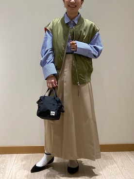 ishiさん（レディース・154cm）の冬コーディネート