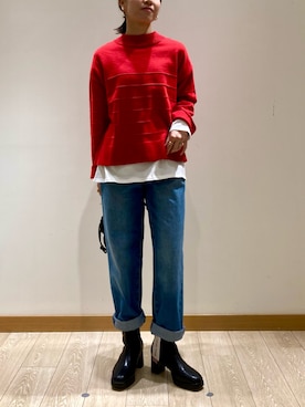 ishiさん（レディース・154cm）の冬コーディネート