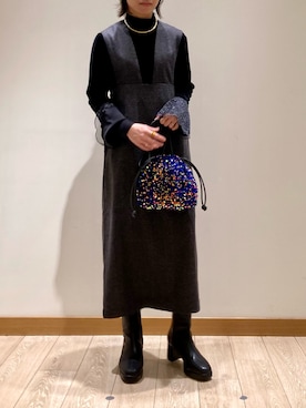 ishiさん（レディース・154cm）の冬コーディネート