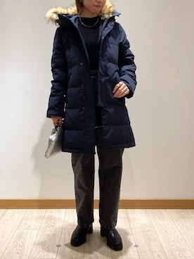 「GEVACO」｜「アイテム（シューズ）」を使った、ishiさん（レディース・154cm）の冬コーディネート