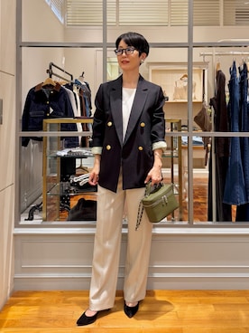 Fujihiraさん(レディース・160cm)の秋コーディネート