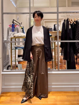 Fujihiraさん（レディース・160cm）の春コーディネート