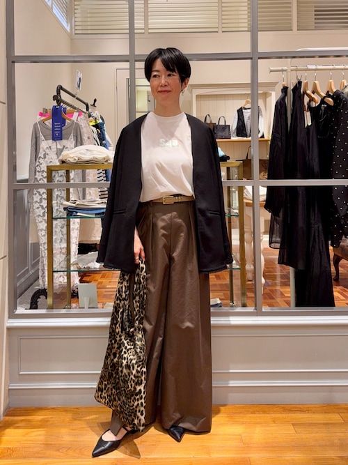 セール】ウォッシャブルFRINGE LIGHT JACKET（ノーカラージャケット