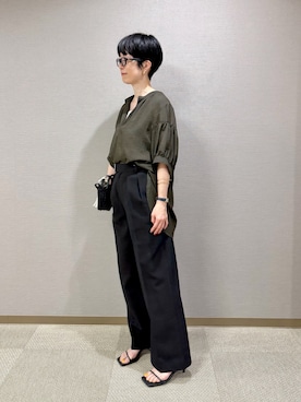 Fujihiraさん（レディース・160cm）の夏コーディネート