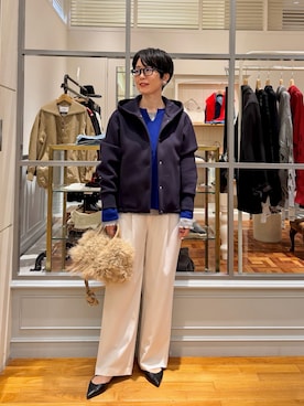 Fujihiraさん(レディース・160cm)の秋コーディネート
