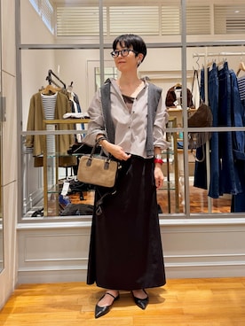 Fujihiraさん(レディース・160cm)の秋コーディネート