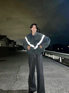 りゅうほうさん（メンズ・175cm）の冬コーディネート