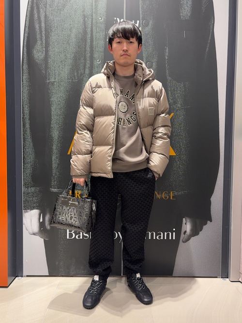 ARMANI EXCHANGE ダウンジャケット ダウン 「A|X アルマーニ