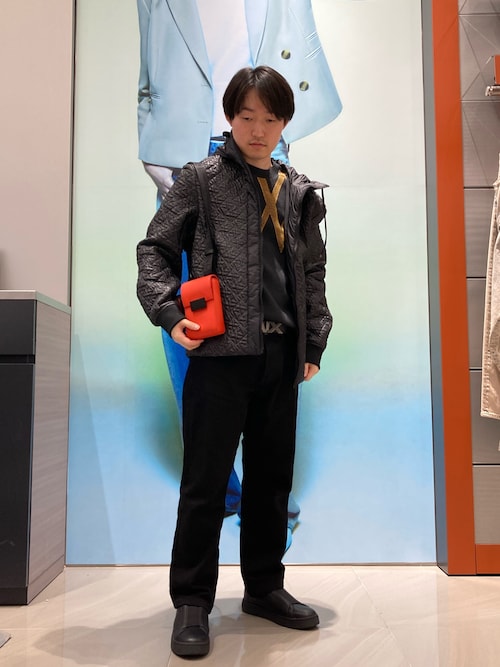 A|Xアルマーニ エクスチェンジ】A|Xバックル レザーベルト（ベルト