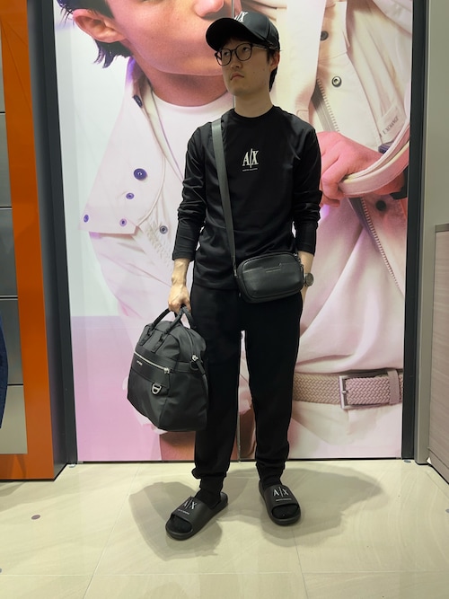 ARMANI EXCHANGE ショルダーバッグ 「A|X アルマーニ エクスチェンジ