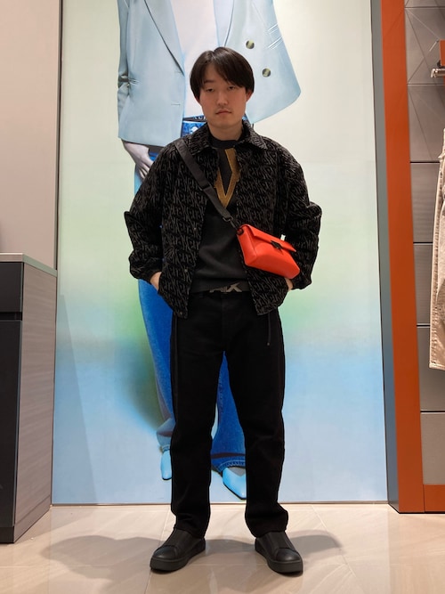 ［areuok ］AHM の2個セット A－2シンセティックレザーブルゾン（2002330534） | tk