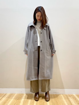 「アイテム（その他アウター）」を使った、ナカゾノさん（レディース・170cm・30代）の秋コーディネート