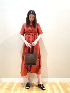 ナカゾノさん(レディース・170cm)の春コーディネート