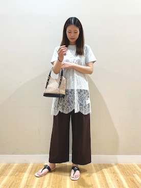 ナカゾノさん(レディース・170cm)の夏コーディネート