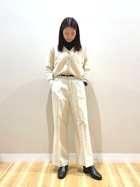 ナカゾノさん（レディース・170cm）の冬コーディネート