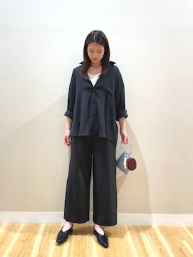 ナカゾノさん（レディース・170cm）の春コーディネート
