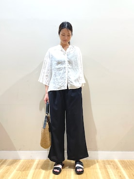 ナカゾノさん（レディース・170cm）の夏コーディネート