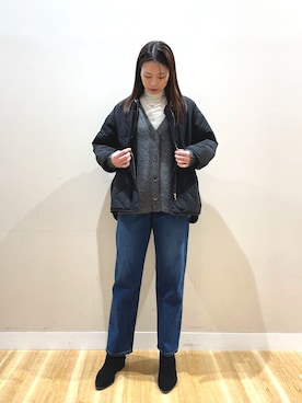 ナカゾノさん(レディース・170cm)の冬コーディネート