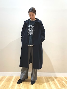 ナカゾノさん（レディース・170cm）の冬コーディネート