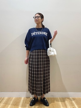 ナカゾノさん(レディース・170cm)の秋コーディネート
