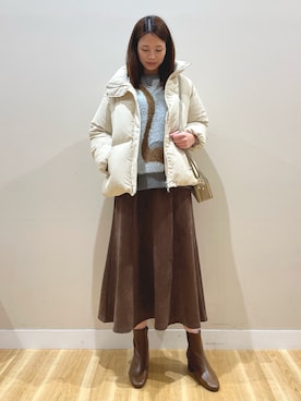 「アイテム（その他アウター）」を使った、ナカゾノさん（レディース・170cm・30代）の秋コーディネート