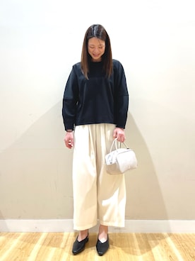 ナカゾノさん（レディース・170cm）の冬コーディネート