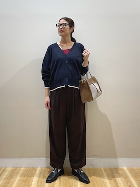 ナカゾノさん(レディース・170cm)の秋コーディネート