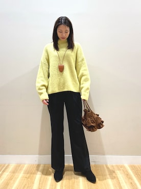 ナカゾノさん（レディース・170cm）の冬コーディネート