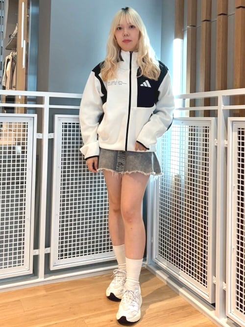 adidas × JEREMY SCOTT Zip パーカー ブラック L adidas(アディダス) x ジェレミースコット クロップド ジップアップ