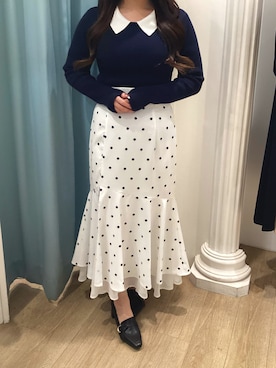 「MISCH MASCH（ミッシュマッシュ）のアイテム」を使った、ゲートウォーク店さん（レディース・153cm）の春コーディネート