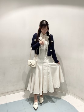 「MISCH MASCH（ミッシュマッシュ）のアイテム」を使った、ゲートウォーク店さん（レディース・153cm）の春コーディネート