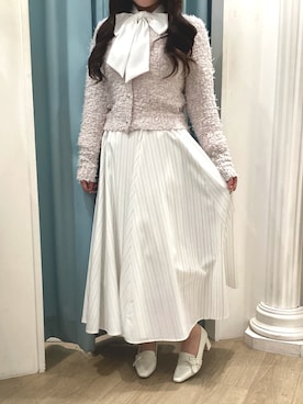 「MISCH MASCH（ミッシュマッシュ）のアイテム」を使った、ゲートウォーク店さん（レディース・153cm）の春コーディネート