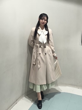 ゲートウォーク店さん（レディース・166cm）の春コーディネート