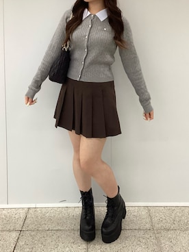 「ベルト」｜ゲートウォーク店さん（レディース・153cm）の秋コーディネート
