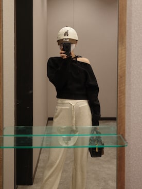 「solleim（ソルレム）のアイテム」を使った、maiさん（レディース・154cm）の冬コーディネート