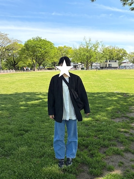 「mont-bell（モンベル）のアイテム」を使った、はなさん（レディース・160cm）の春コーディネート