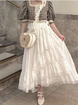 Treat urselfのスカートを使ったレディース人気ファッション