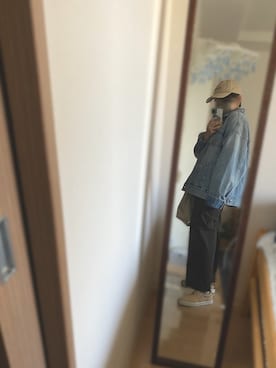 「RAG MACHINE（ラグマシーン）のアイテム（ジャケット/アウター）」を使った、jo-ge さん（レディース・151cm）の春コーディネート