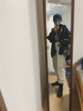 「RAG MACHINE（ラグマシーン）のアイテム（ジャケット/アウター）」を使った、jo-ge さん（レディース・151cm）の春コーディネート