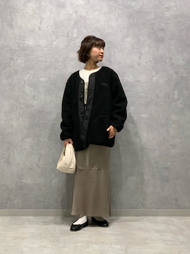 「WILD THINGS（ワイルドシングス）のアイテム（ブルゾン）」を使った、HIJIRIさん（レディース・156cm）の秋コーディネート