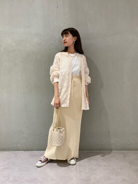 HIJIRIさん（レディース・156cm）の夏コーディネート