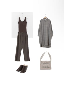 「oblekt（オブレクト）のアイテム」を使った、Hana.さん（レディース・155cm）の夏コーディネート