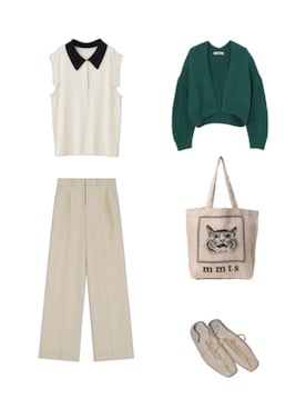 「mmts（マミタス）のアイテム」を使った、Hana.さん（レディース・155cm）の夏コーディネート