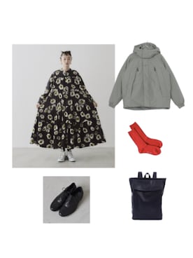 Hana.さん（レディース・155cm）の冬コーディネート