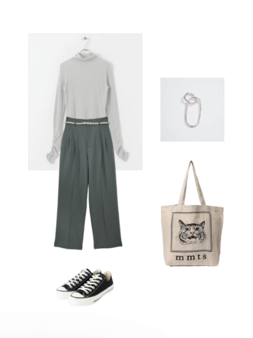 パンツ Ameri OTONA COLOR PANTS Ameri（アメリ）の「OTONA COLOR PANTS（スラックス）」 - WEAR