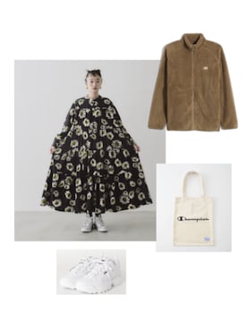 「GAP（ギャップ）のアイテム（その他アウター）」を使った、Hana.さん（レディース・155cm）の冬コーディネート